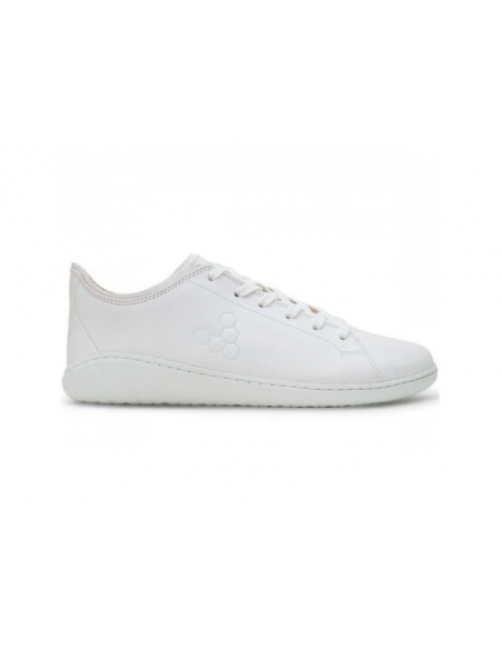 GEO COURT III PREMIUM LEATHER -WOMEN- Vivo Barefoot (WHITE)