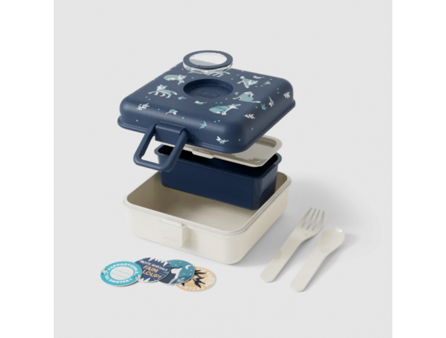 Caja Merienda Snacky MONBENTO WOLF