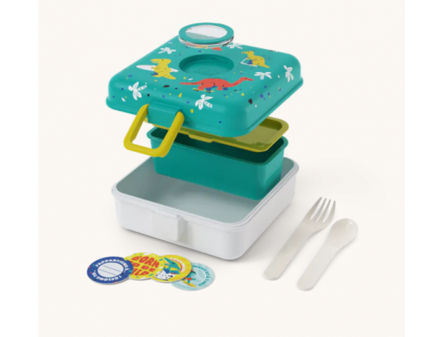 Caja Merienda Snacky MONBENTO DINOS