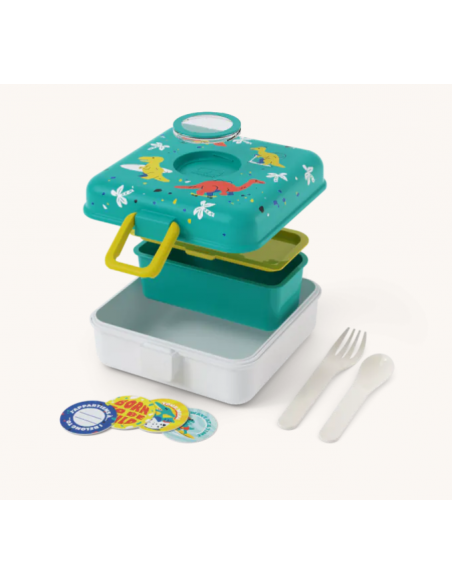 Caja Merienda Snacky MONBENTO DINOS