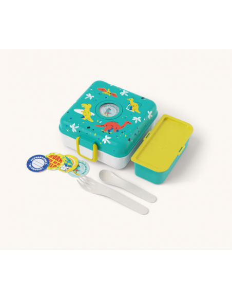 Caja Merienda Snacky MONBENTO DINOS