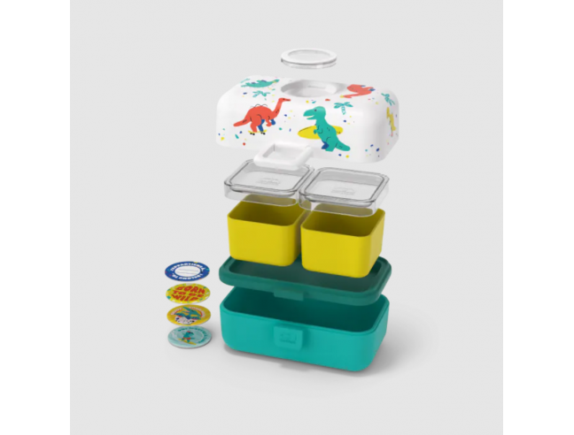 Caja Merienda MONBENTO Tresor DINOS