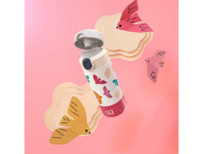 Botella Pop Monbento BIRDS 360ml