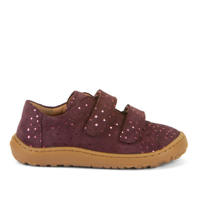 Zapato Barefoot Froddo D-VELCRO G3130276-7 BURDEOS+