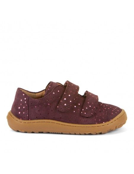 Zapato Barefoot Froddo D-VELCRO G3130276-7 BURDEOS+