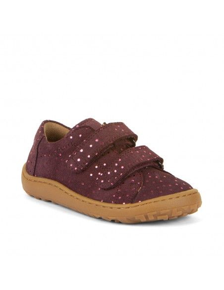 Zapato Barefoot Froddo D-VELCRO G3130276-7 BURDEOS+