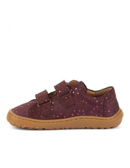 Zapato Barefoot Froddo D-VELCRO G3130276-7 BURDEOS+