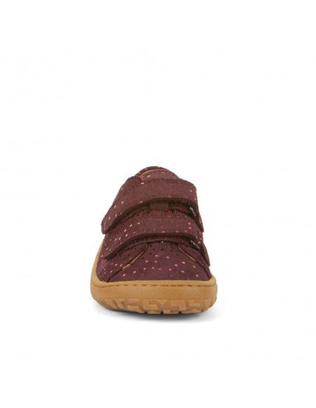 Zapato Barefoot Froddo D-VELCRO G3130276-7 BURDEOS+