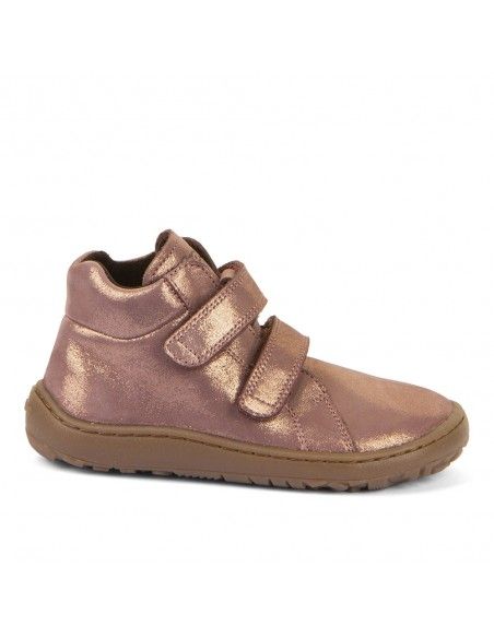 Botín Barefoot Froddo HIGH TOPS G3110263-11 PINK GOLD