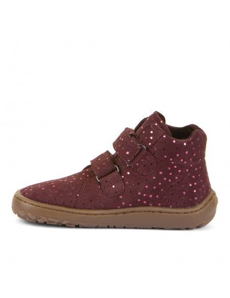 Botín Barefoot Froddo HIGH TOPS G3110263-12 BURDEOS+