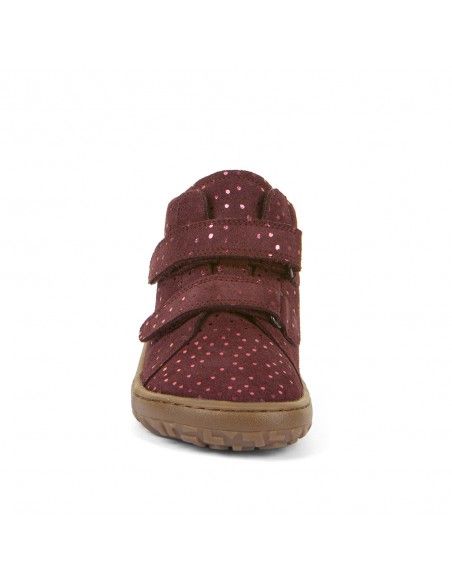 Botín Barefoot Froddo HIGH TOPS G3110263-12 BURDEOS+