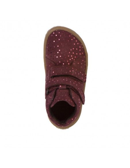 Botín Barefoot Froddo HIGH TOPS G3110263-12 BURDEOS+