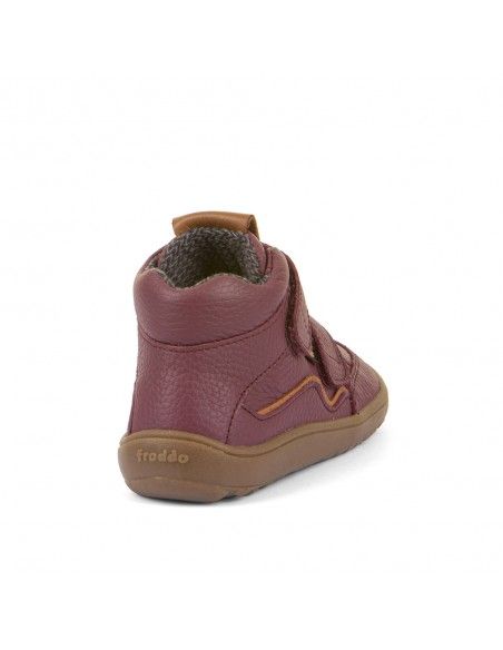 Botín Barefoot Froddo Autum TEX Leather G3110264-5 Burdeos