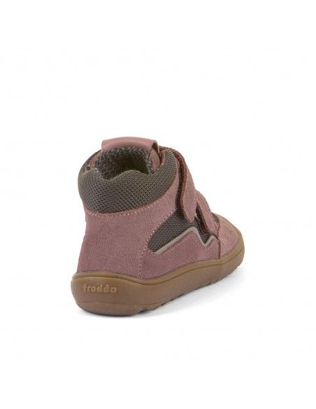Botín Barefoot Froddo Autum TEX G3110266-17 GREY/PINK
