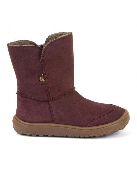 Bota barefoot impermeable Froddo TEX SUEDE G3160250-1 BURDEOS