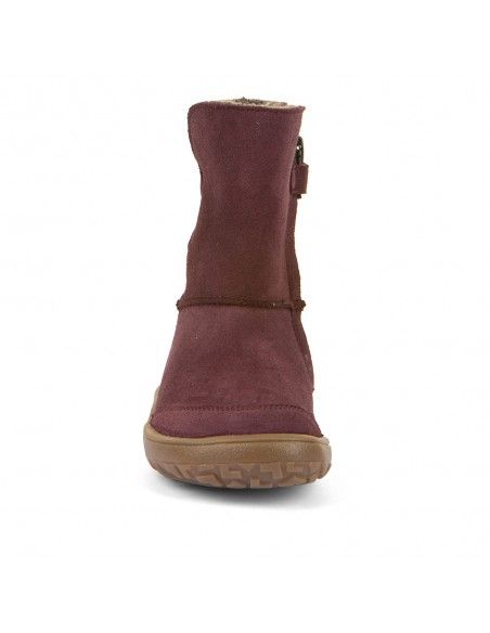 Bota barefoot impermeable Froddo TEX SUEDE G3160250-1 BURDEOS