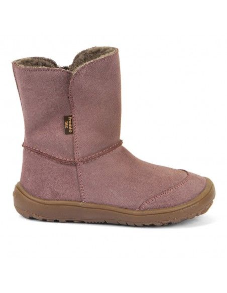 Bota barefoot impermeable Froddo TEX SUEDE G3160250 PINK