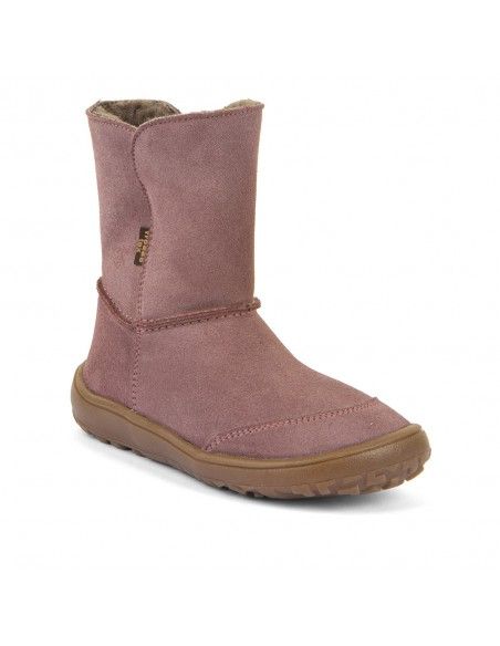 Bota barefoot impermeable Froddo TEX SUEDE G3160250 PINK