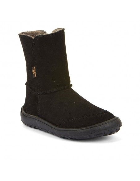 Bota barefoot impermeable Froddo TEX SUEDE G3160250-7 BLACK