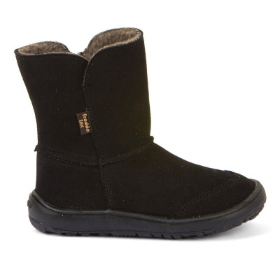 Bota barefoot impermeable Froddo TEX SUEDE G3160250-7 BLACK