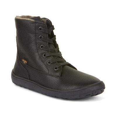 Bota barefoot impermeable Froddo TEX LACES G3160236 BLACK