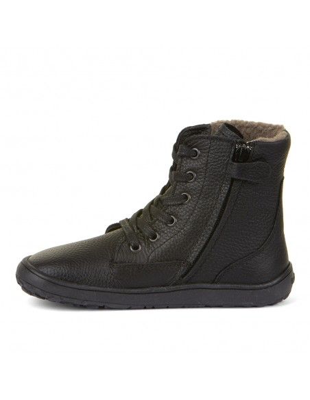 Bota barefoot impermeable Froddo TEX LACES G3160236 BLACK