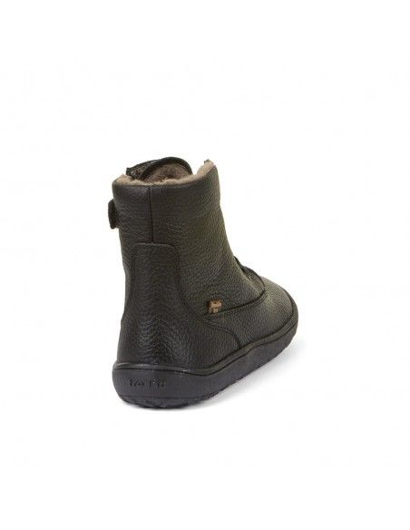 Bota barefoot impermeable Froddo TEX LACES G3160236 BLACK
