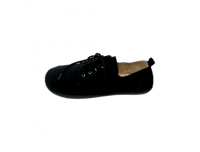 Zapato barefoot BLUCHER Negro Batilas