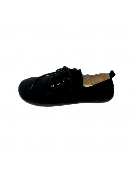 Zapato barefoot BLUCHER Negro Batilas