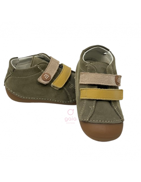 GATEA FLEX D/VELCRO LAVADO VERDE Andanines