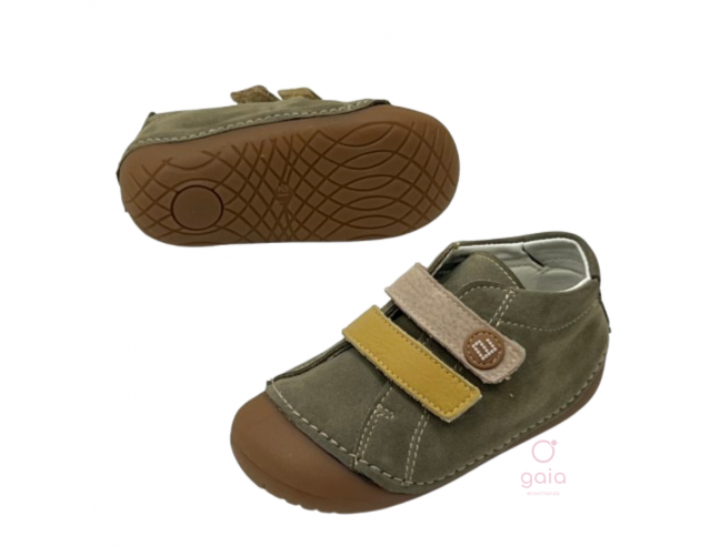 GATEA FLEX D/VELCRO LAVADO VERDE Andanines