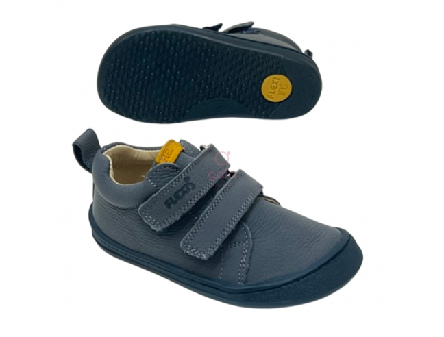 Deportiva barefoot alta Flexi Nens LAVANDA NAVY