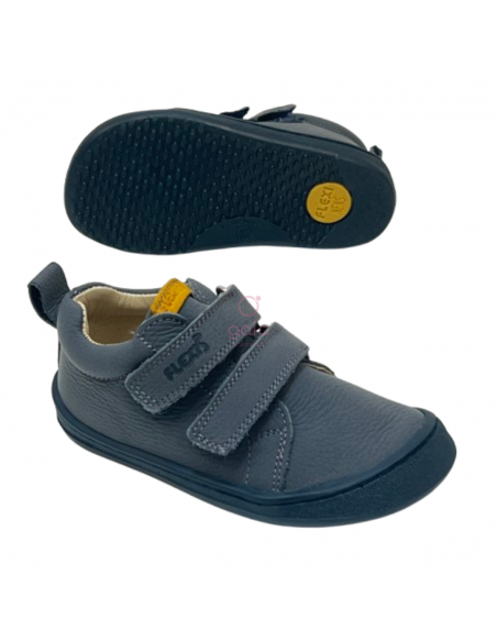 Deportiva barefoot alta Flexi Nens LAVANDA NAVY