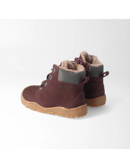 Botín barefoot forrado e impermeable Burdeos bLifestyle