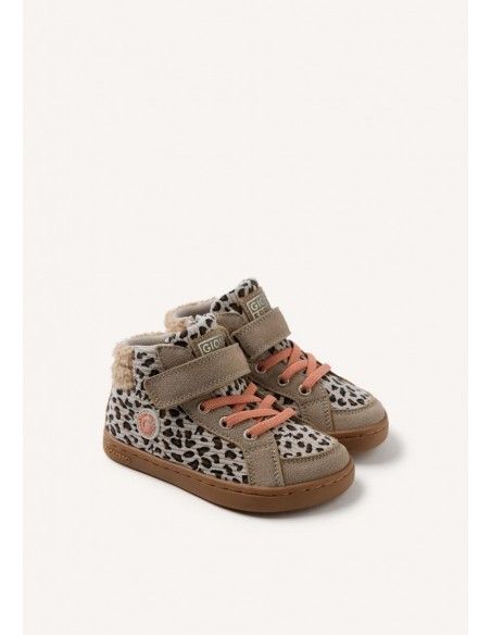 Botín Barefoot Gioseppo AMIRET Leopardo
