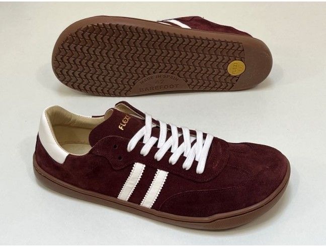 Sneaker barefoot Flexi Nens XL (Serraje Granate)