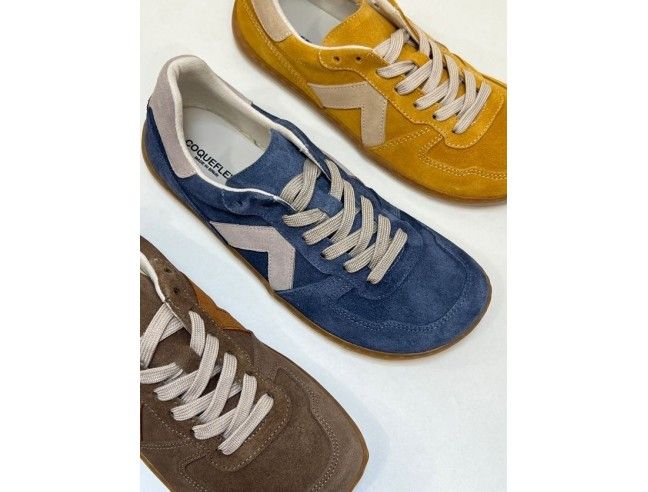 Sneaker barefoot Coqueflex (Mostaza)