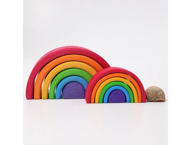 Arcoiris Waldorf tamaño pequeño y mediano Grimm´s