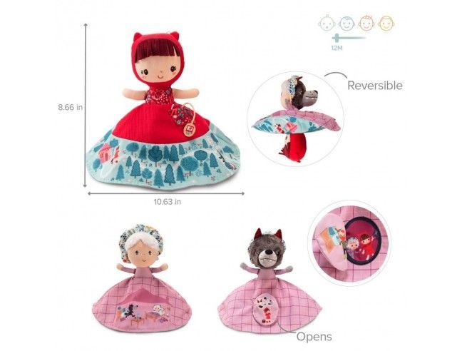 MARIONETA REVERSIBLE CAPERUCITA Lilliputiens