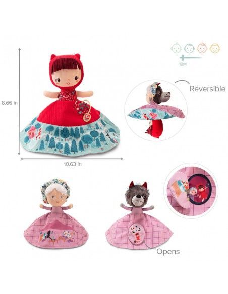 MARIONETA REVERSIBLE CAPERUCITA Lilliputiens