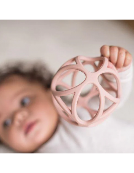 Pelota sensorial silicona Rosa Little Dutch