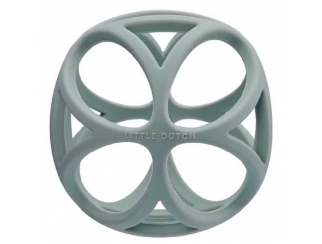 Pelota sensorial silicona Azul Little Dutch