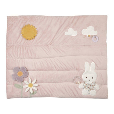 Manta de juego para bebés MIFFY VINTAGE FLORES LITTLE DUTCH