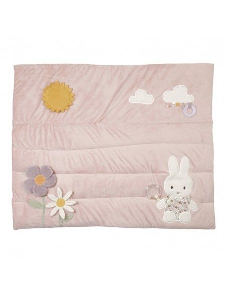 Manta de juego para bebés MIFFY VINTAGE FLORES LITTLE DUTCH