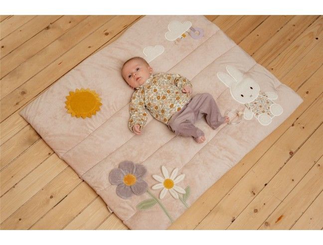 Manta de juego para bebés MIFFY VINTAGE FLORES...
