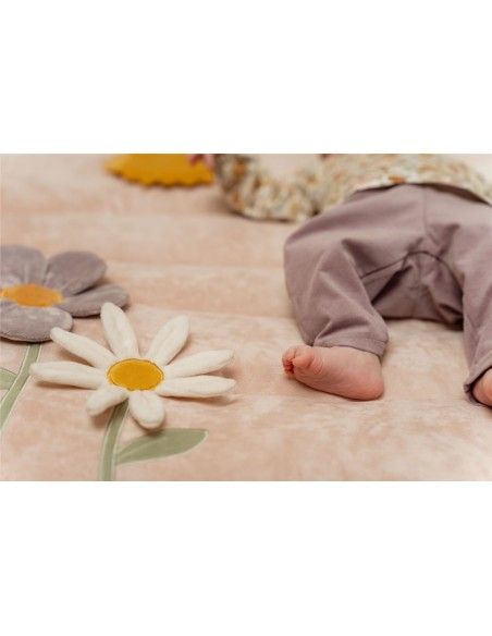 Manta de juego para bebés MIFFY VINTAGE FLORES LITTLE DUTCH
