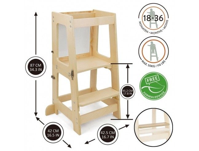 Torre de Aprendizaje multiusos PREMA 3 en 1 509...