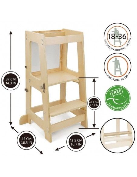 Torre de Aprendizaje multiusos PREMA 3 en 1 509 CREW
