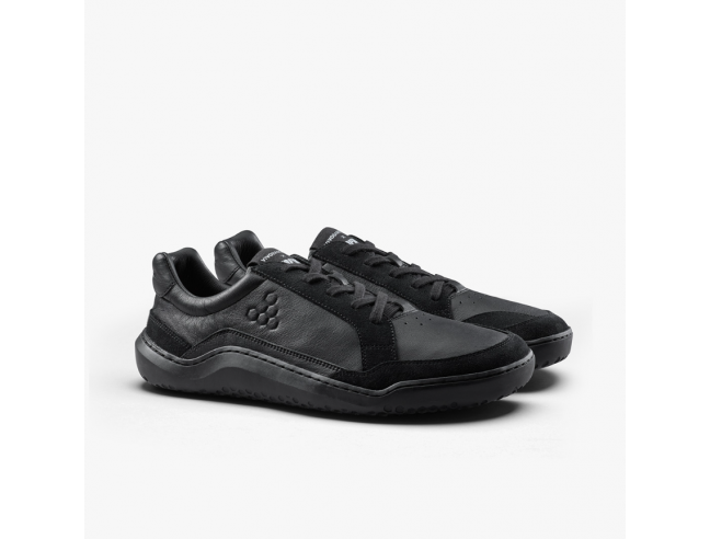 GOBI II LEATHER Obsidian MEN Vivo Barefoot