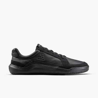 GOBI II LEATHER Obsidian MEN Vivo Barefoot